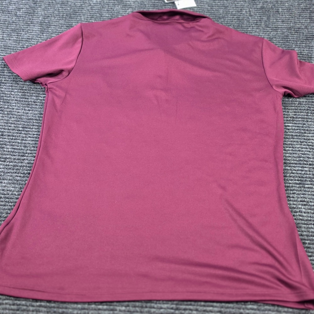 Adidas Golf Polo Shirt Womens Small Maroon NEW FSU Seminoles UPF 50 FK3676 - Picture 3 of 9